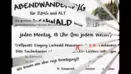 Lachwald - Lied - Ein künstlerischer Beitrag im Wahlkampf zum Bürgerentscheid im Jahr 2018 Musik und Gestaltung: Mitglieder der Bürgerinitiative \