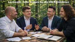 Oberbürgermeisterwahl Stutensee 2026 – Fragen an die Kandidaten zum Stadtwald
