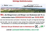 Verteilung unseres 1. Flyers ★ Homepage der Bürgerinitiative Stutensee Lachwald-erhalten für mehr Demokratie + Transparenz + Bürgerbeteiligung • auch bei Bürgerbegehren und Bürgerentscheid – Mitglied der BundesBürgerInitiative Waldschutz BBIWS zum Schutz von Wald • Natur und Klima in der Waldkrise mit der Forderung um mehr Beachtung von Umweltschutz • Naturschutz • Klimaschutz und Reform der Waldgesetze