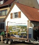 Lachwald-Poster auf Wahlkampf-Reisen ★ Homepage der Bürgerinitiative Stutensee Lachwald-erhalten für mehr Demokratie + Transparenz + Bürgerbeteiligung • auch bei Bürgerbegehren und Bürgerentscheid – Mitglied der BundesBürgerInitiative Waldschutz BBIWS zum Schutz von Wald • Natur und Klima in der Waldkrise mit der Forderung um mehr Beachtung von Umweltschutz • Naturschutz • Klimaschutz und Reform der Waldgesetze