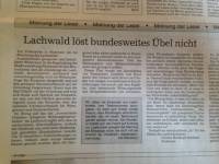 Lachwald-erhalten Wahlergebnis B&uuml;rgerentscheid BNN 5